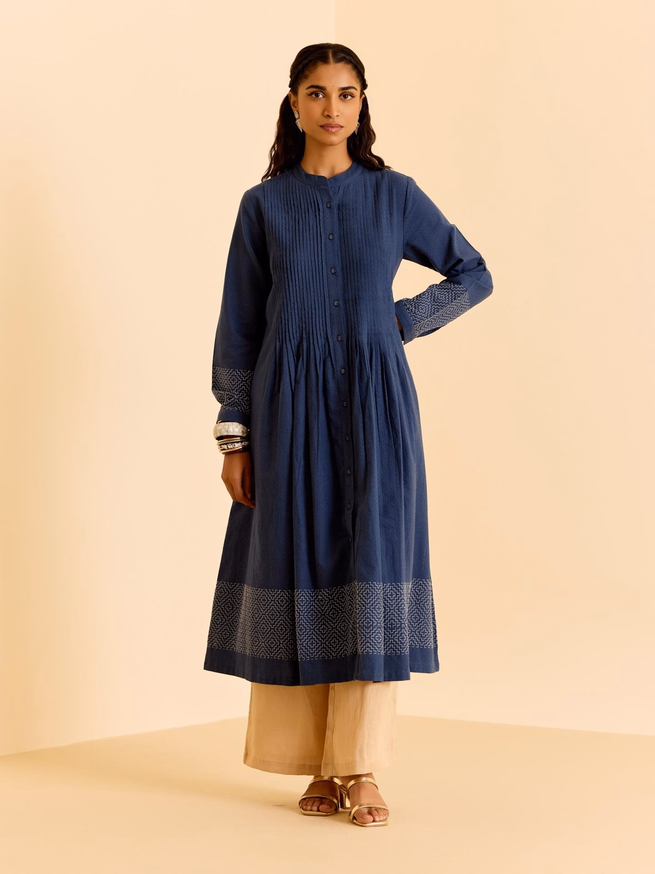 Blue Syeta Kurta