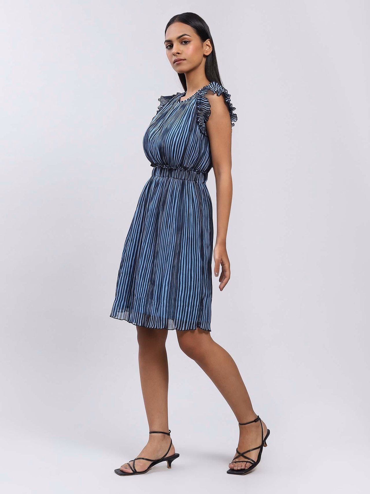 Navy Leisure Basics Shift Dress