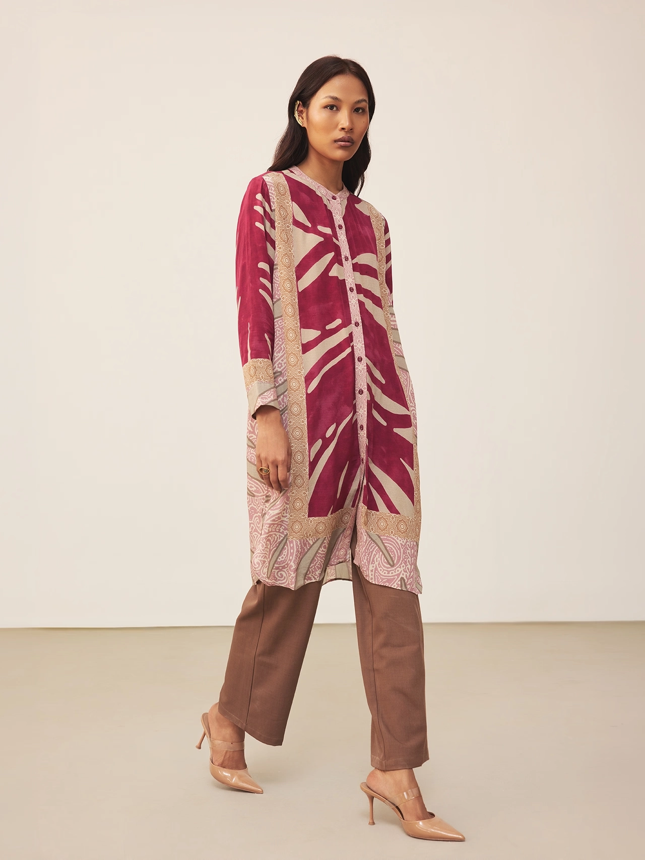 Pink Cascade Shirt 3